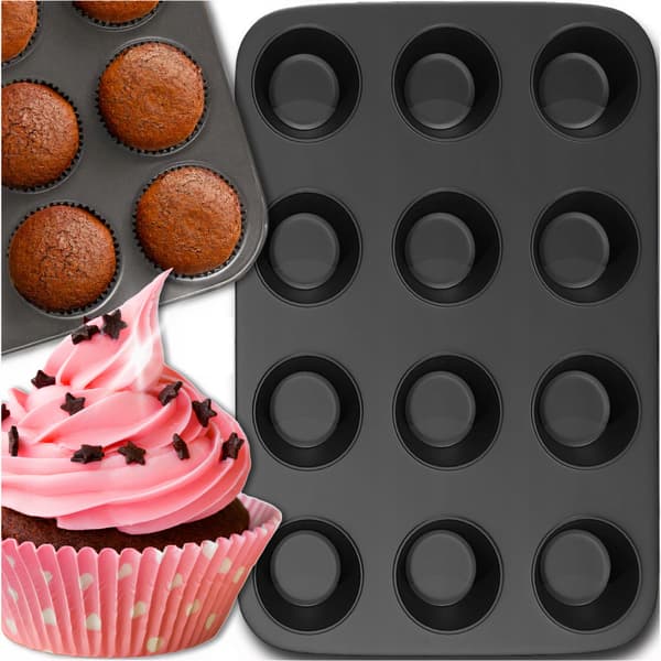 TG66027 MUFFINSBAKBITAR 12 MUFFINS non-stick