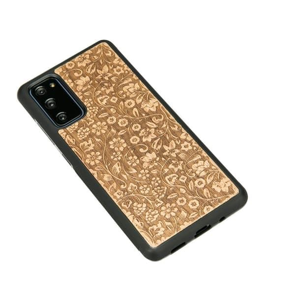 Træcover til Samsung Galaxy S20 FE VILDE BLOMSTER ANIEGRE