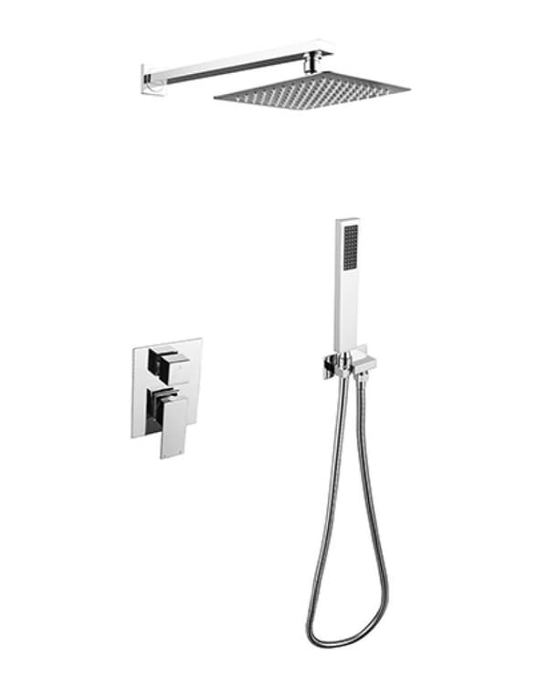 Besco modern varium II krom dolt duschset