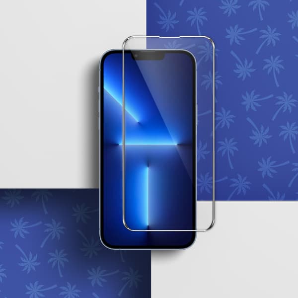 Diamond Palm Härdat Glas för iPhone 13 Pro Max