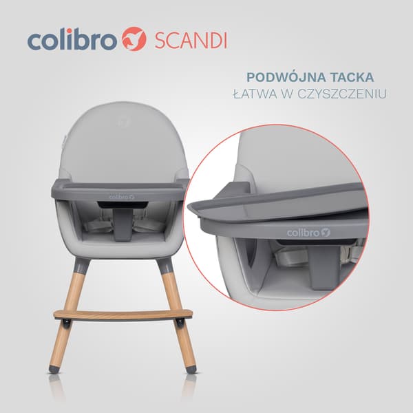 COLIBRO SANDI DOVE foderstol