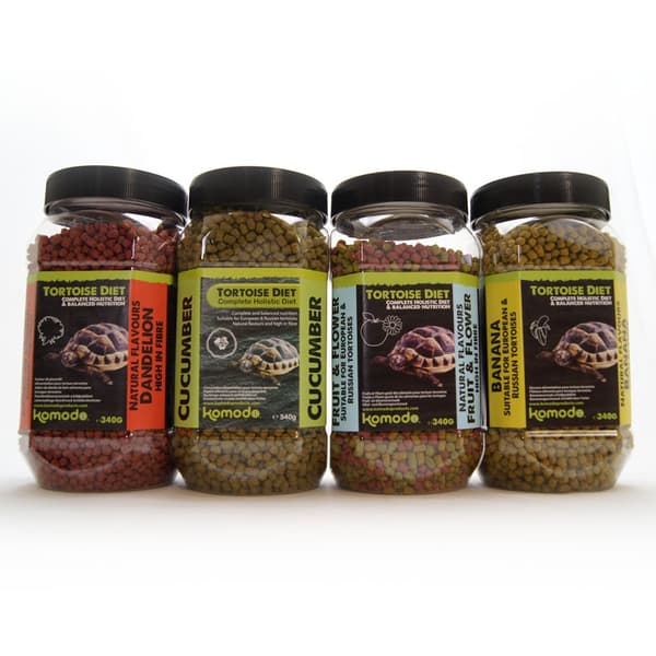 Komodo Tortoise Diet Gurka 340g - foder för sköldpaddor