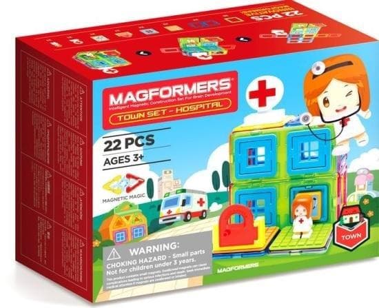 Magformers Stadsset - Sjukhus