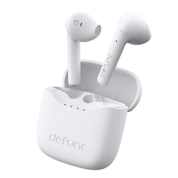 DeFunc Bluetooth 5.3 True Lite Trådløse Hovedtelefoner Hvide 71464