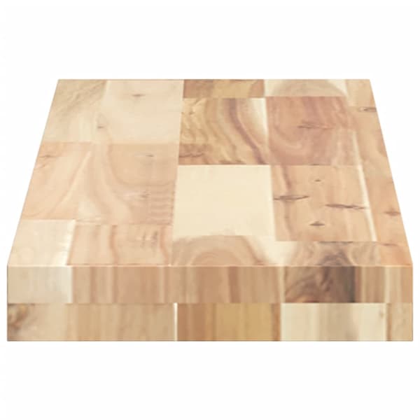 vidaXL bordplade 100x20x4 cm rektangulær massiv akacietræ