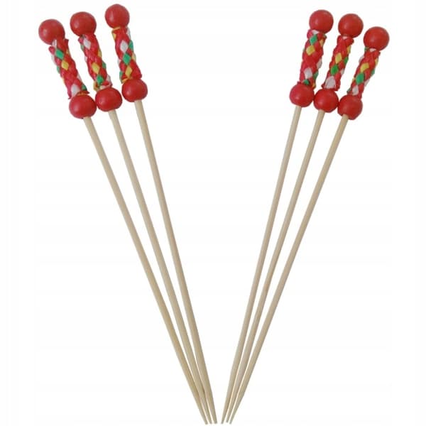 Banquet-tikut/hammastikkuja "lapio" bambu 12 cm 100 kpl