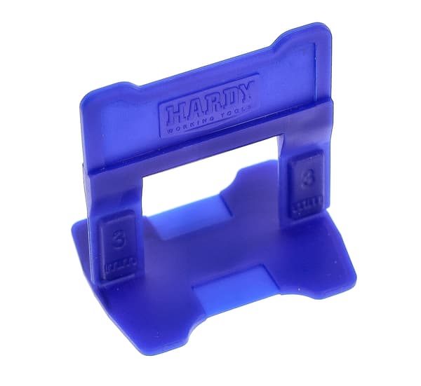 Hardy Nivelleringssystemklämmor 1mm 400 st