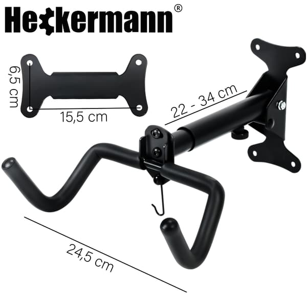 Heckermann JL08 Väggmonterad cykelhållare