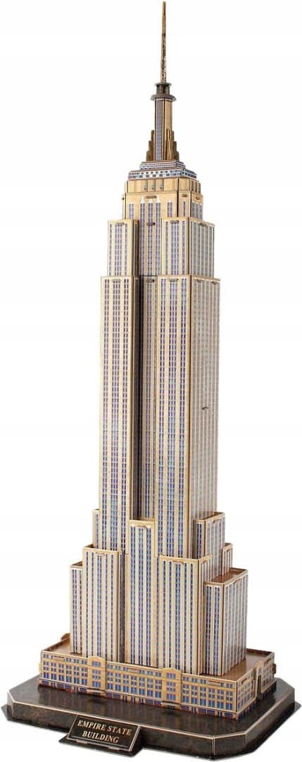 3D-PUSLESPIL NATIONAL GEO - EMPIRE STATE BUILDING 977
