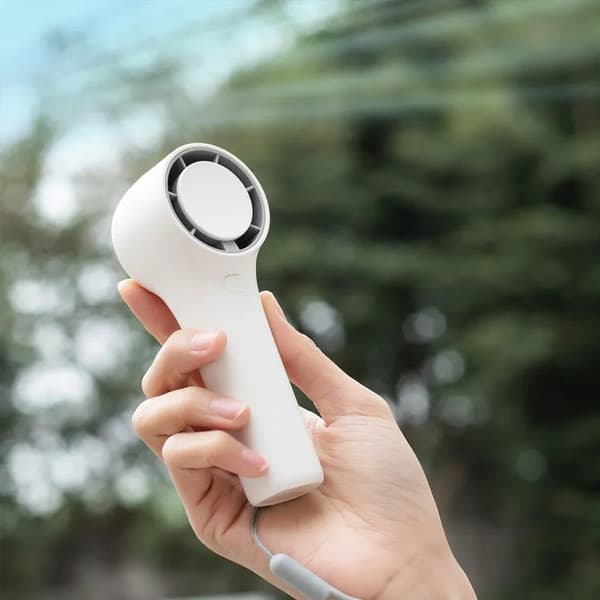 Ocoopa N606 vitt USB-turbobatteri