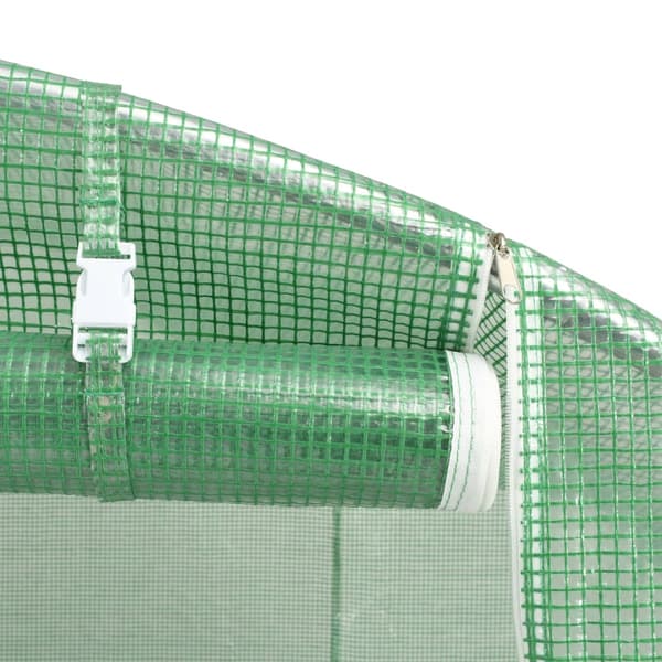vidaXL havedrivhus, 8 m², 2 x 4 x 2 m