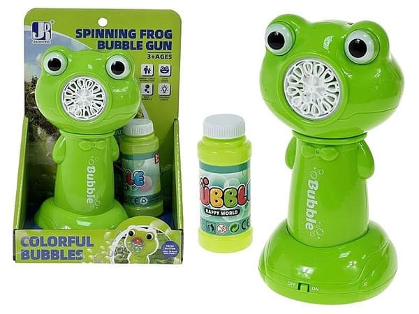 Batteridriven bubbelgroda MIX
