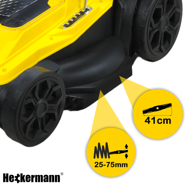 Heckermann Select 41cm AVKT40 Akku Plæneklipper