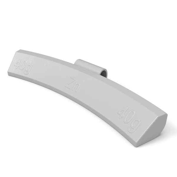 ZINKKLIPPEDE LODER TIL ALUMINIUMSFÆLGE ALUMINIUMLODER 40G 50 STK.