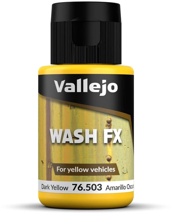 Vallejo 76503 Wash FX 35 ml Mørkegul