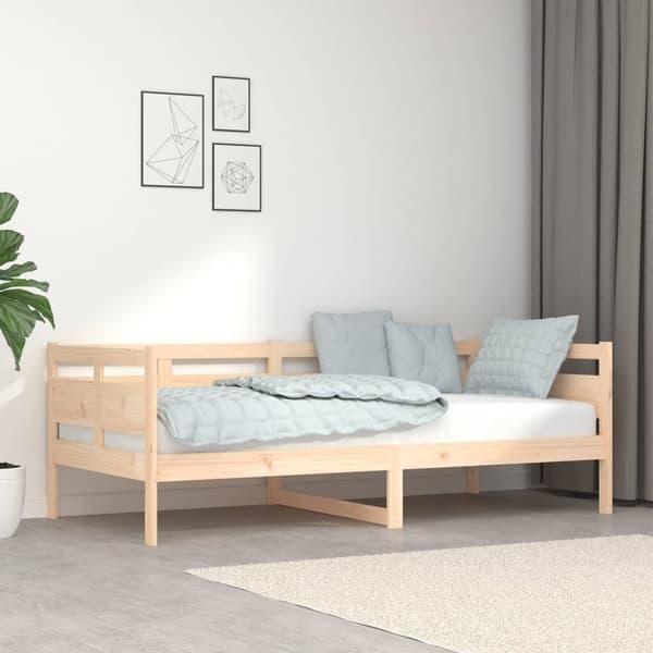 vidaXL Vuodesohva massiivimänty 90x190 cm