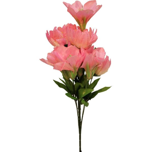 9 kukan kimppu MIX lilja-amaryllis vaaleanpunainen