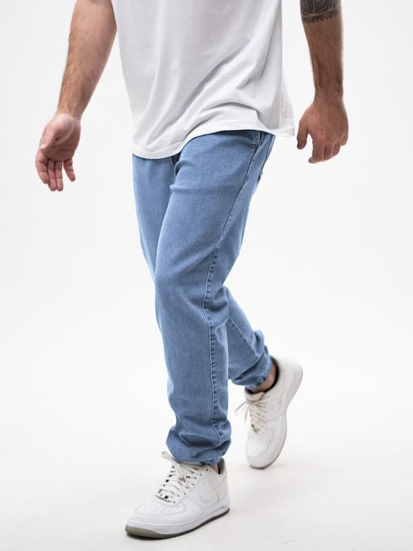 Lucky Dice Promo Dice Herr Blå Jogger Jeans M