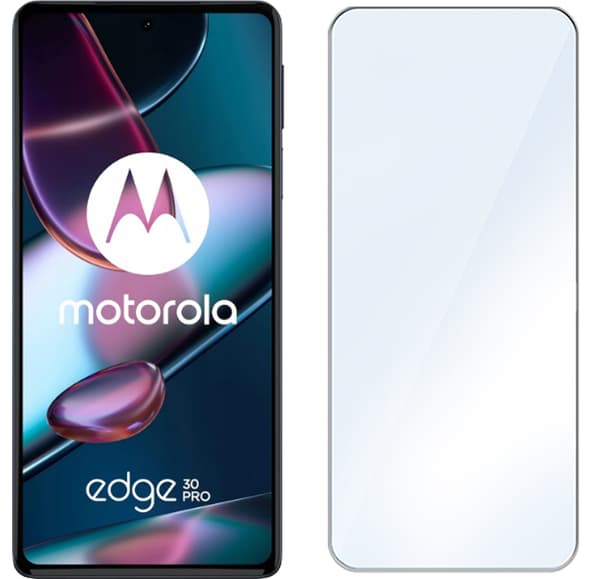2x Härdat glas för Motorola Edge 30 Pro, glas 2.5D 9H | 2-pack