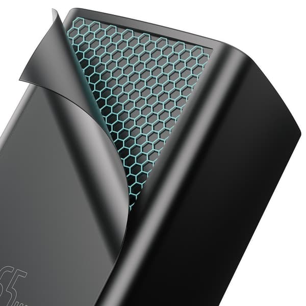 GaN2 Pro USB Snabbladdare USB-C QC PD 65W Svart