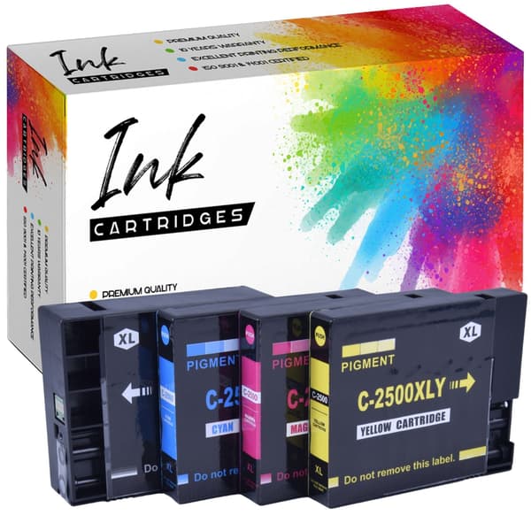 4x blæk til Canon C2500XL CMYK GP