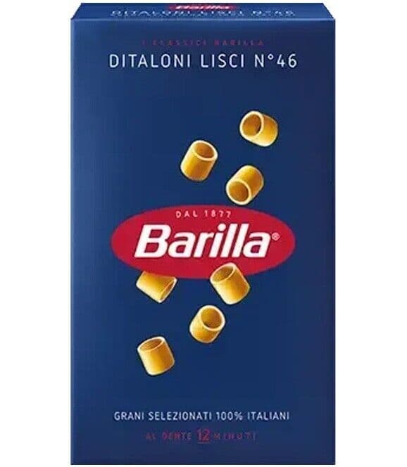 Ditaloni Lisci pasta n.46 500g - Barilla