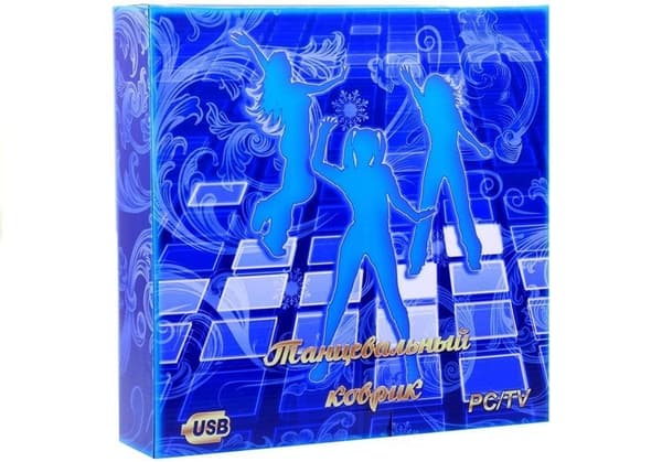 USB CD-dansmatta 80 cm x 90 cm