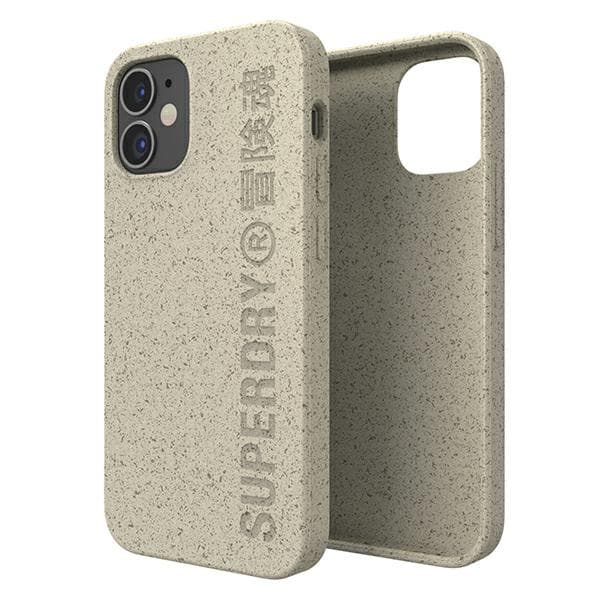 SuperDry Snap-skal till iPhone 12 mini, Sand