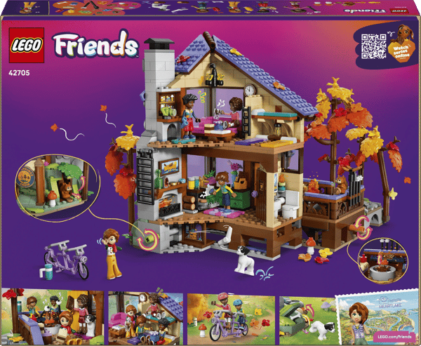 LEGO Friends Efterårsskovshus 1229 dele (42705)