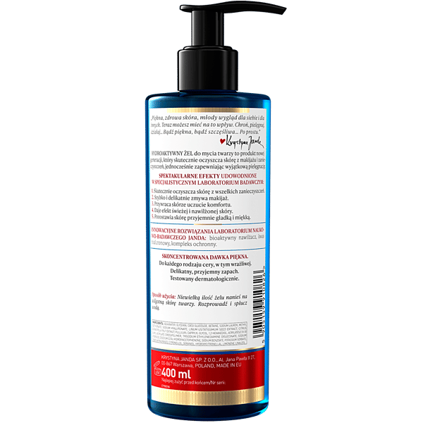 JANDA MY CLINIC AQUA HYDROACTIVE GEELI 400ML
