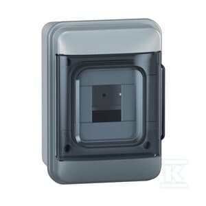 N/T plexos-tavler 4 moduler IP65