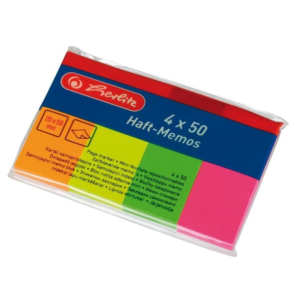 SP-indekskort 4x50K neon