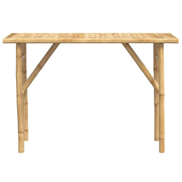 vidaXL Konsolbord 115x39x75 cm bambu