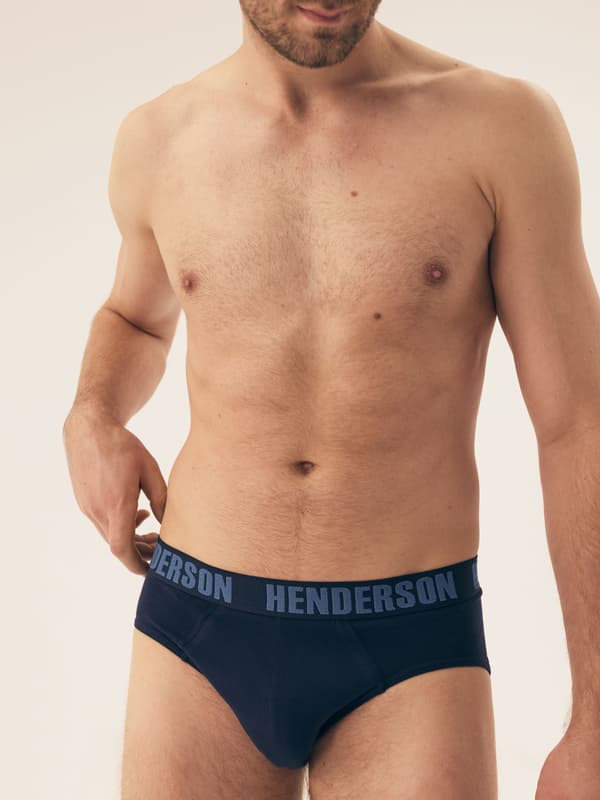 Henderson Offroad Briefs 3-pack | Marinblå 3XL