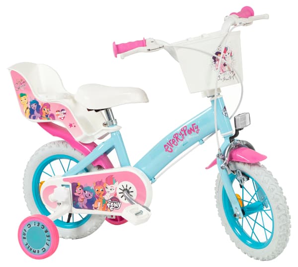 My Little Pony 12-tommer børnecykel til piger 3-5 år, blå