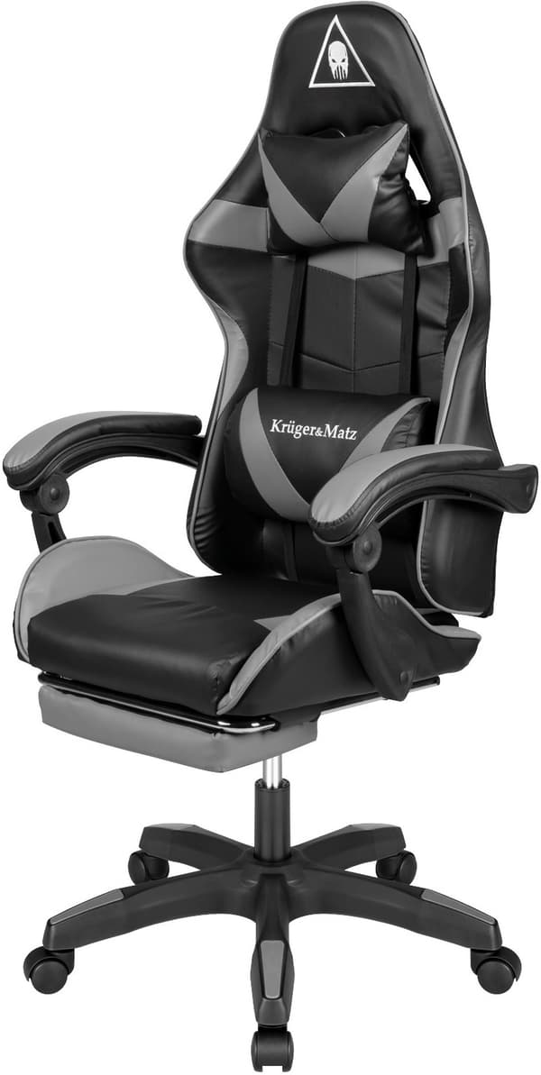 Kruger & Matz GX-150 Sort/Grå Gamingstol