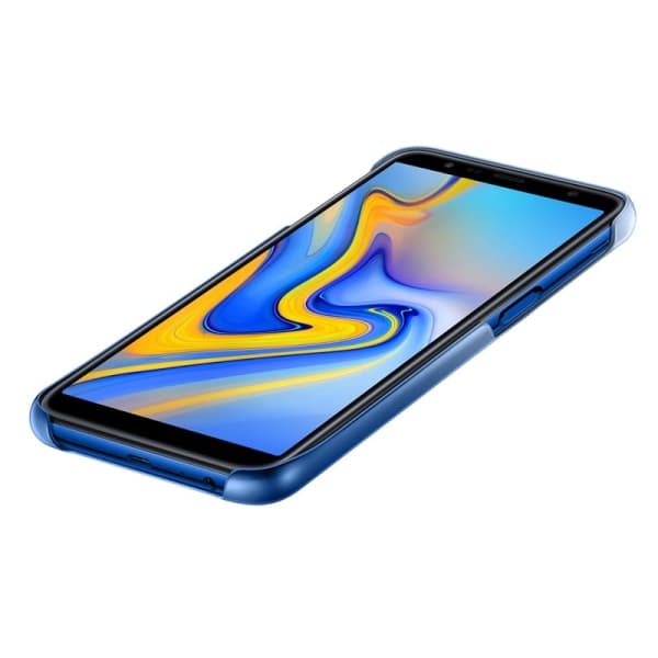 Samsung Gradation Cover til Galaxy J6 Plus 2018 blå