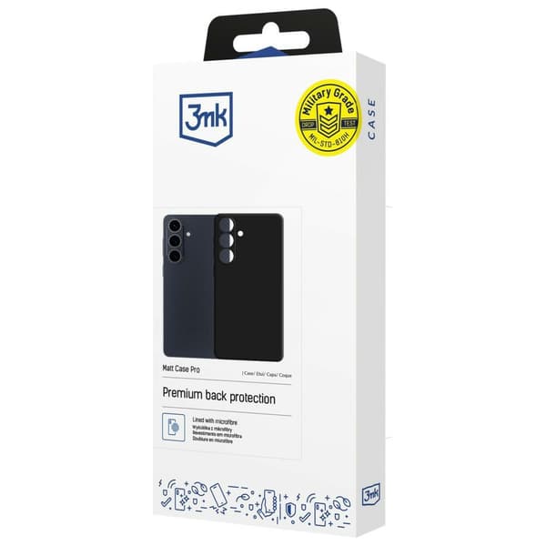 3MK Matt Case Pro -kotelo Galaxy S26+:lle