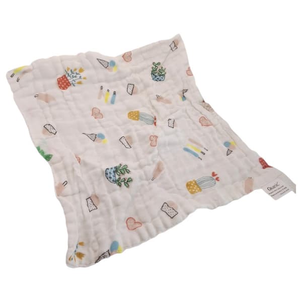Babyhanddukar för spädbarn, bomull, 30 cm, 4 st.
