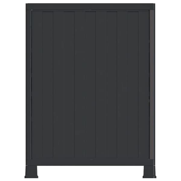 vidaXL Plastskåp, 68x39x92 cm