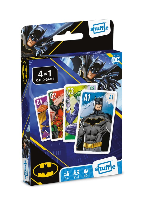 BATMAN 4-I-1 SPELKORT 10028045