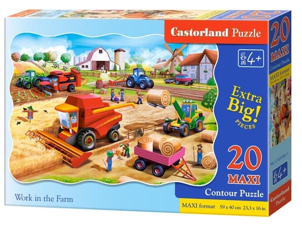 Pulmapeli max 20 - Työtä maatilalla CASTOR