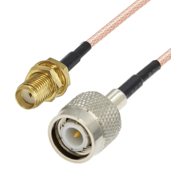 Pigtail SMA-fatning / TNC-stik RG316 1m
