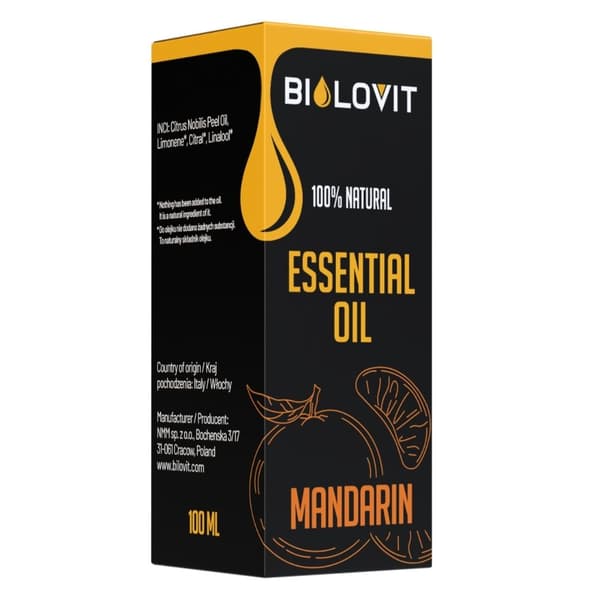 Bilovit - Mandarin eterisk olja 100ml