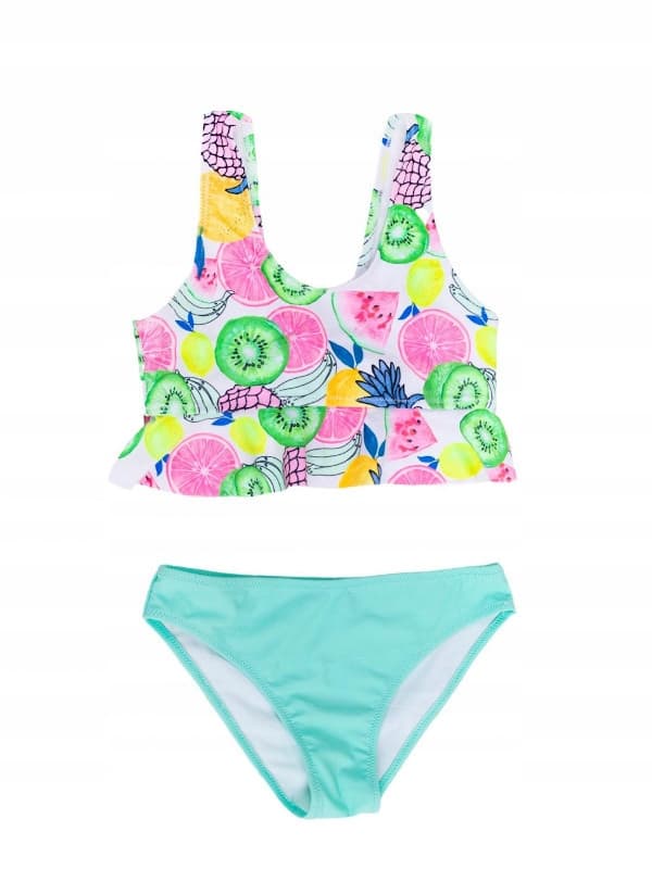 Todelt badedragt Neon Fruit Top flæse 92/98