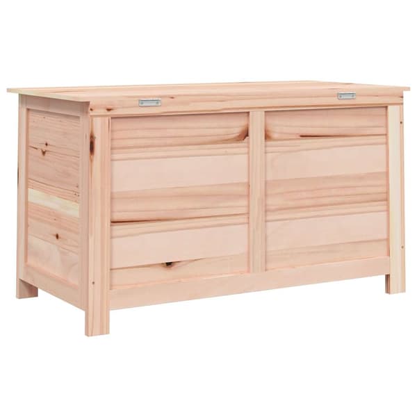 vidaXL Trädgårdskuddlåda 100x50x56 cm gran