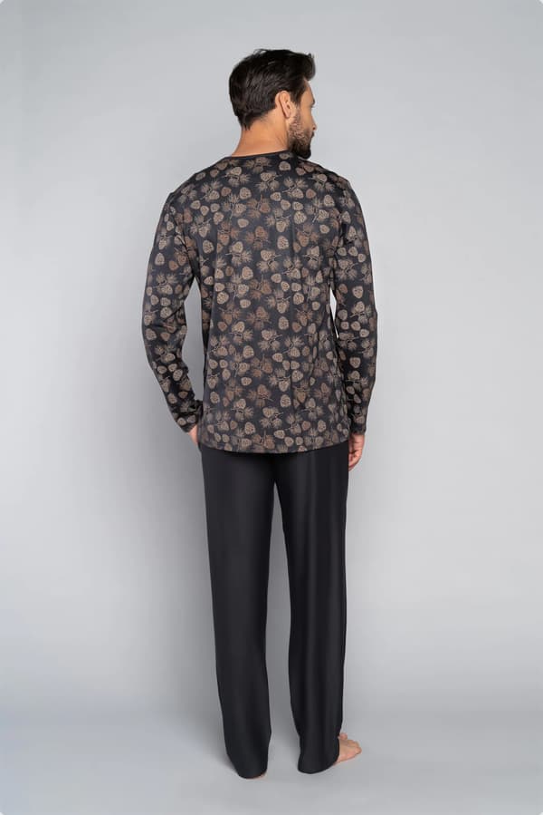 Pinus herrpyjamas långärmad, långbyxor S