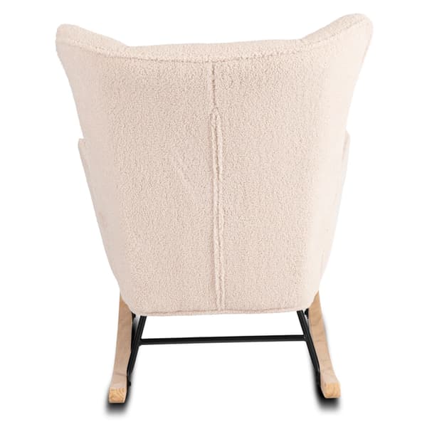 JACKSON Beige Bouclé Gyngestol/Moderne Eg