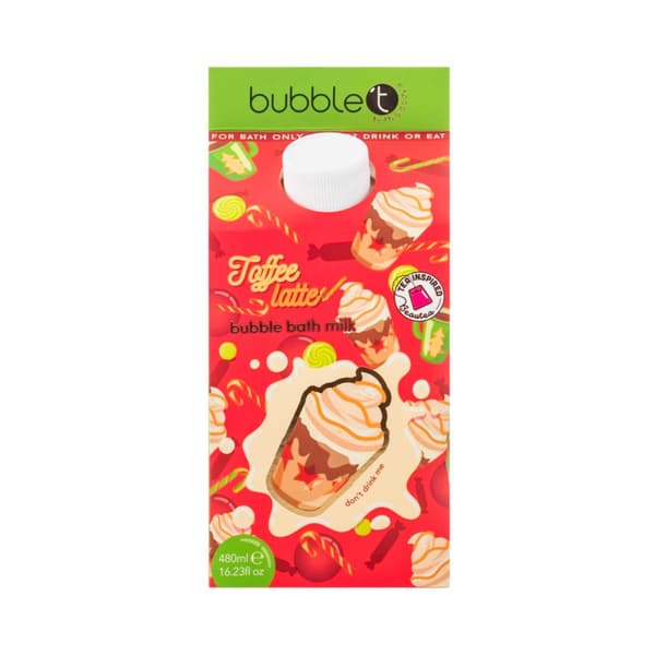 Badskumsmjölk Toffee Latte 480g