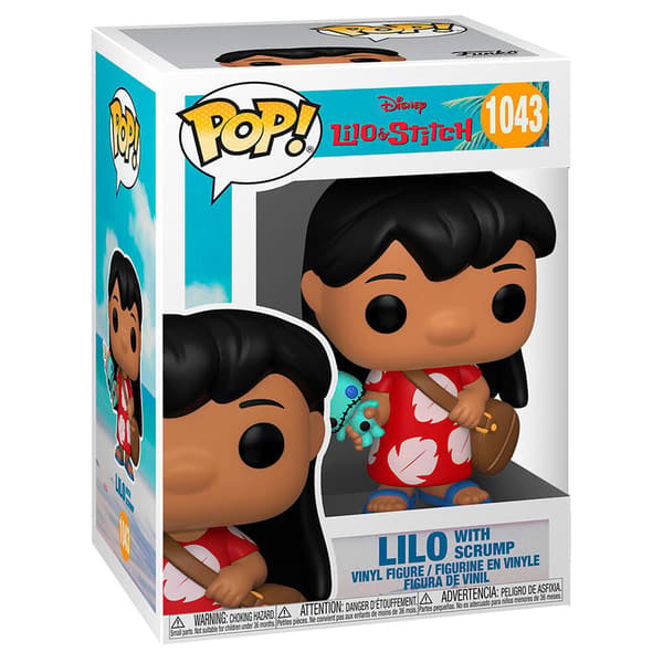 Funko POP Lilo & Stitch 1043 Lilo med Scrump samlerfigur
